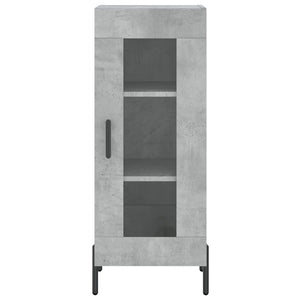 Credenza cassettiera mobile contenitore organizer cucina soggiorno salotto alto 345 x 34 x 180 cm legno ingegnerizzato grigio 02_0034272