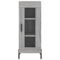Credenza Grigio Sonoma 34,5x34x180 cm in Legno Multistrato 3199055