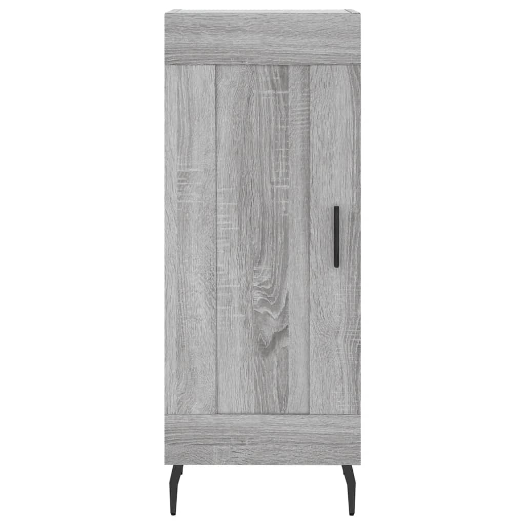 Credenza Grigio Sonoma 34,5x34x180 cm in Legno Multistrato 3199127