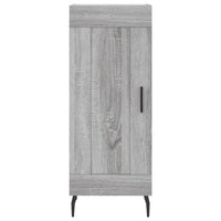 Credenza Grigio Sonoma 34,5x34x180 cm in Legno Multistrato 3199127