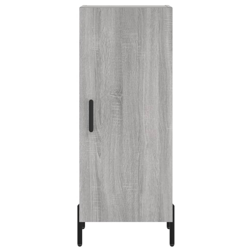 Credenza Grigio Sonoma 34,5x34x180 cm in Legno Multistrato 3199183