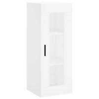 Credenza Bianca 34,5x34x180 cm in Legno Multistrato 3199185