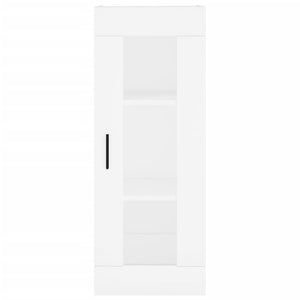 Credenza Bianca 34,5x34x180 cm in Legno Multistrato 3199185