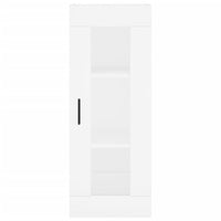 Credenza Bianca 34,5x34x180 cm in Legno Multistrato 3199185