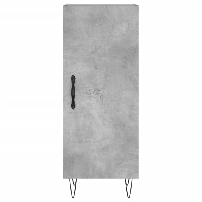Credenza Grigio Cemento 34,5x34x180 cm in Legno Multistrato 3199205