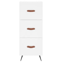 Credenza Bianca 34,5x34x180 cm in Legno Multistrato 3199209