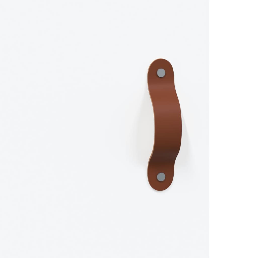 Credenza Bianca 34,5x34x180 cm in Legno Multistrato 3199209