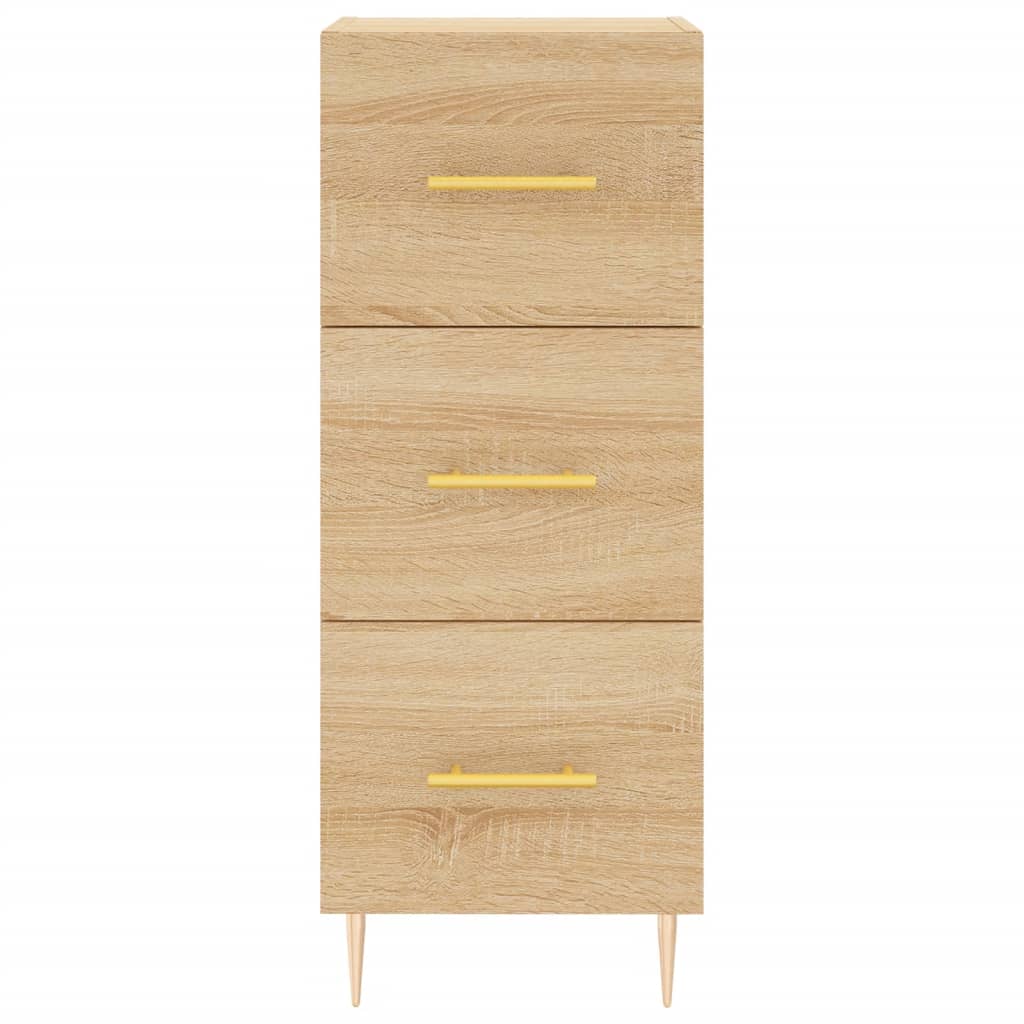 Credenza Rovere Sonoma 34,5x34x180 cm in Legno Multistrato 3199228