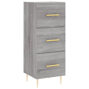 Credenza Grigio Sonoma 34,5x34x180 cm in Legno Multistrato 3199231