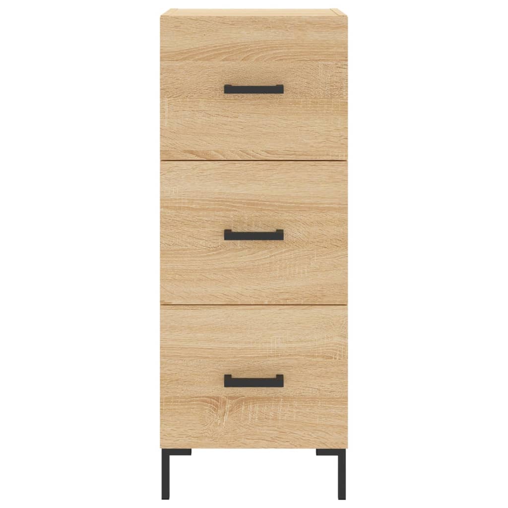 Credenza Rovere Sonoma 34,5x34x180 cm in Legno Multistrato 3199236