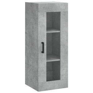 Credenza Grigio Cemento 34,5x34x180 cm in Legno Multistrato 3199237