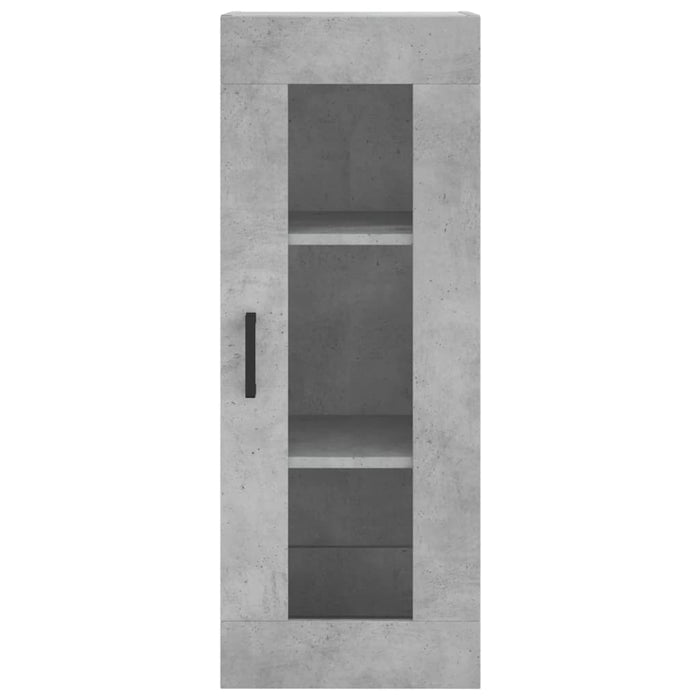 Credenza Grigio Cemento 34,5x34x180 cm in Legno Multistrato 3199237