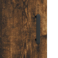 Credenza cassettiera mobile contenitore organizer cucina soggiorno salotto alto 345 x 34 x 180 cm legno ingegnerizzato marrone 02_0033210