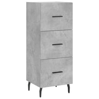 Credenza cassettiera mobile contenitore organizer cucina soggiorno salotto alto 345 x 34 x 180 cm legno ingegnerizzato grigio 02_0034316