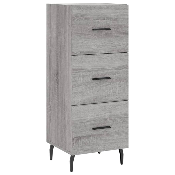 Credenza Grigio Sonoma 34,5x34x180 cm in Legno Multistrato 3199255