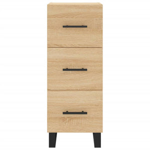 Credenza cassettiera mobile contenitore organizer cucina soggiorno salotto alto sonoma 345 x 34 x 180 cm legno ingegnerizzato marrone 02_0034048