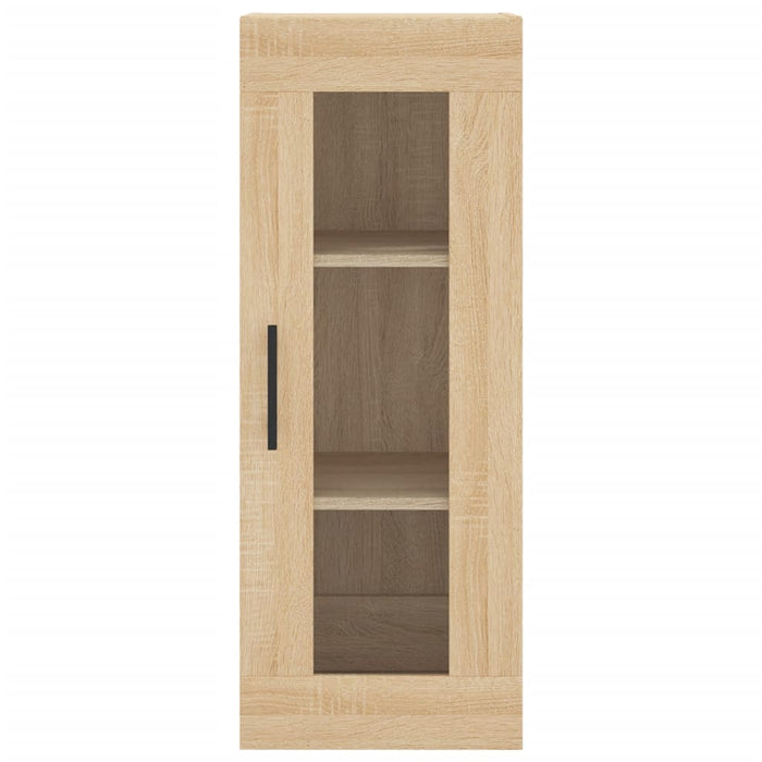Credenza cassettiera mobile contenitore organizer cucina soggiorno salotto alto sonoma 345 x 34 x 180 cm legno ingegnerizzato marrone 02_0034048
