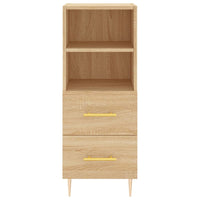 Credenza Rovere Sonoma 34,5x34x180 cm in Legno Multistrato 3199292