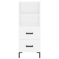 Credenza Bianca 34,5x34x180 cm in Legno Multistrato 3199297