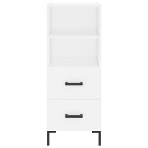 Credenza Bianca 34,5x34x180 cm in Legno Multistrato 3199297