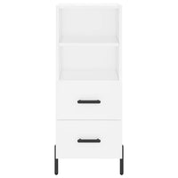 Credenza Bianca 34,5x34x180 cm in Legno Multistrato 3199305