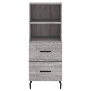 Credenza Grigio Sonoma 34,5x34x180 cm in Legno Multistrato 3199319