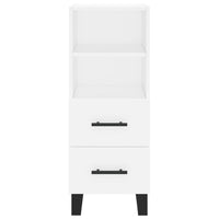 Credenza Bianca 34,5x34x180 cm in Legno Multistrato 3199321