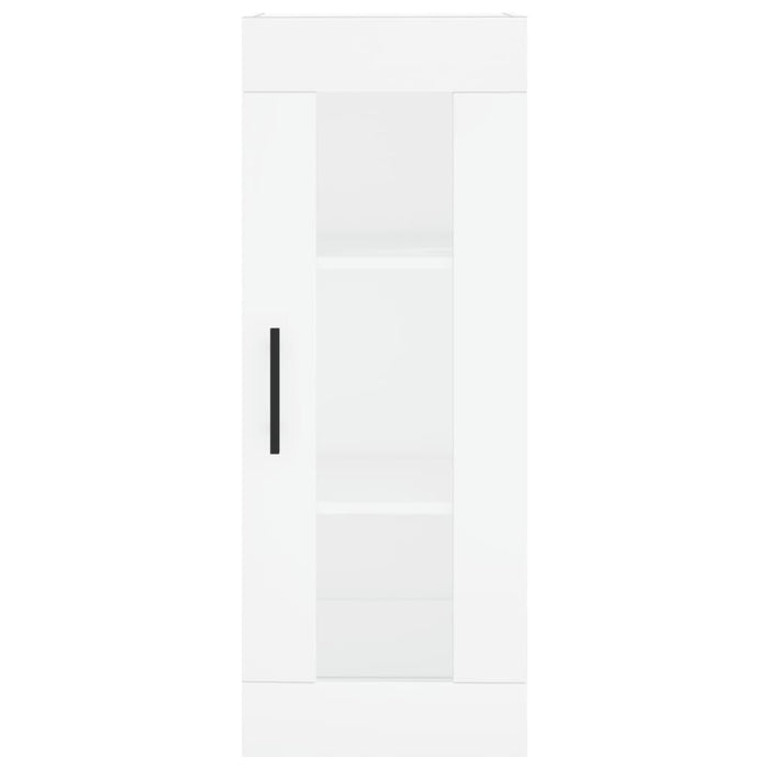 Credenza Bianca 34,5x34x180 cm in Legno Multistrato 3199321