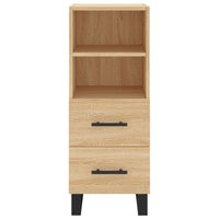 Credenza Rovere Sonoma 34,5x34x180 cm in Legno Multistrato 3199324