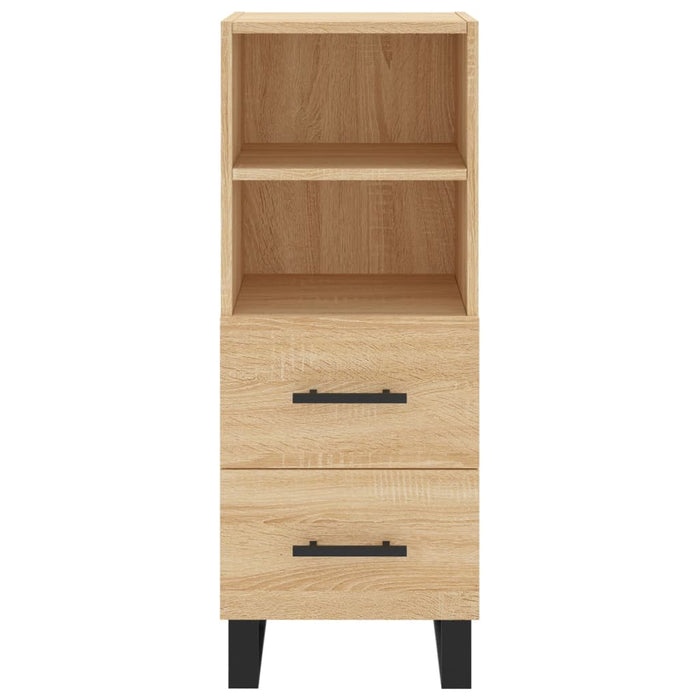 Credenza Rovere Sonoma 34,5x34x180 cm in Legno Multistrato 3199324