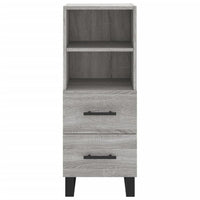 Credenza Grigio Sonoma 34,5x34x180 cm in Legno Multistrato 3199327