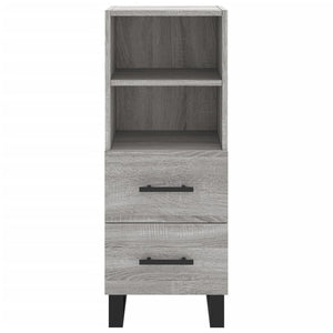 Credenza Grigio Sonoma 34,5x34x180 cm in Legno Multistrato 3199327