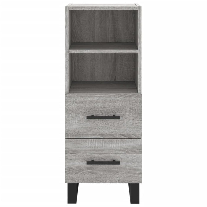 Credenza Grigio Sonoma 34,5x34x180 cm in Legno Multistrato 3199327