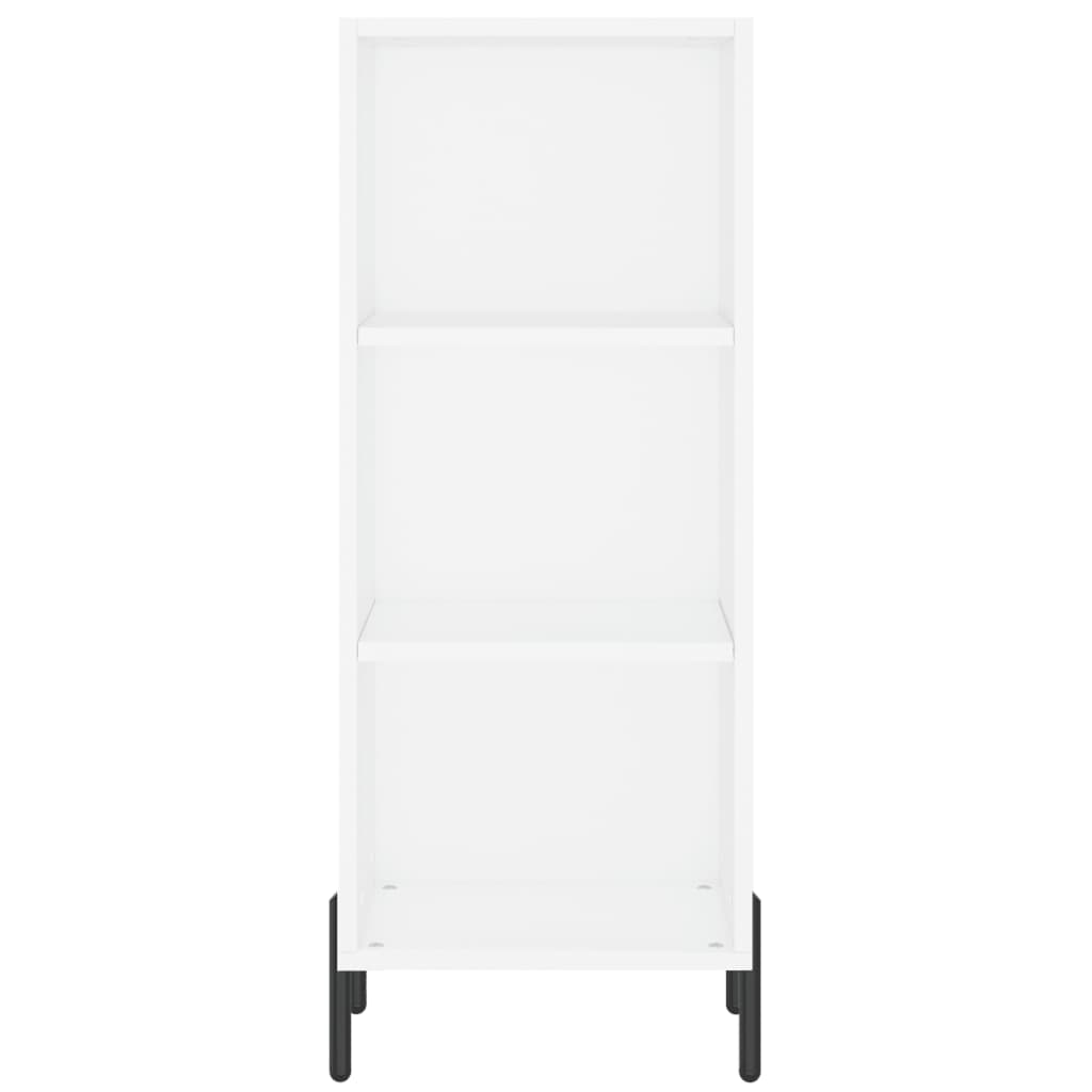 Credenza Bianca 34,5x34x180 cm in Legno Multistrato 3199369