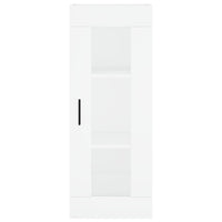 Credenza Bianca 34,5x34x180 cm in Legno Multistrato 3199377