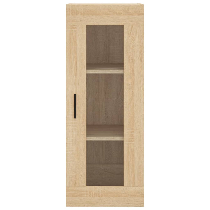 Credenza cassettiera mobile contenitore organizer cucina soggiorno salotto alto sonoma 345 x 34 x 180 cm legno ingegnerizzato marrone 02_0033995
