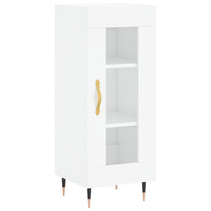 Credenza 34,5x34x180 cm in Legno Multistrato Bianco Lucido 3199411