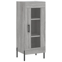 Credenza Grigio Sonoma 34,5x34x180 cm in Legno Multistrato 3199439