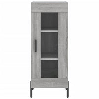 Credenza Grigio Sonoma 34,5x34x180 cm in Legno Multistrato 3199439