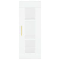 Credenza Bianca 34,5x34x180 cm in Legno Multistrato 3199481