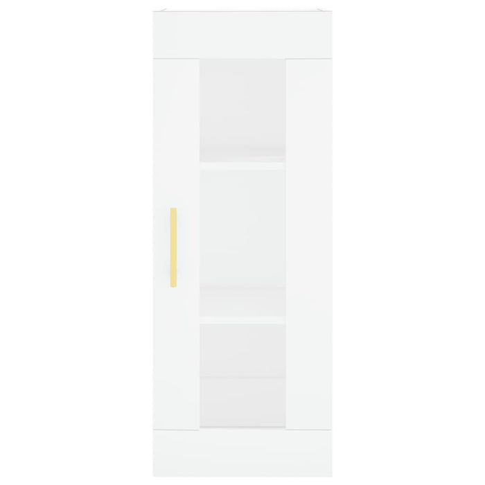 Credenza Bianca 34,5x34x180 cm in Legno Multistrato 3199481