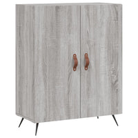 Credenza Grigio Sonoma 69,5x34x180 cm in Legno Multistrato 3199535