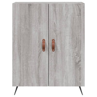 Credenza Grigio Sonoma 69,5x34x180 cm in Legno Multistrato 3199535