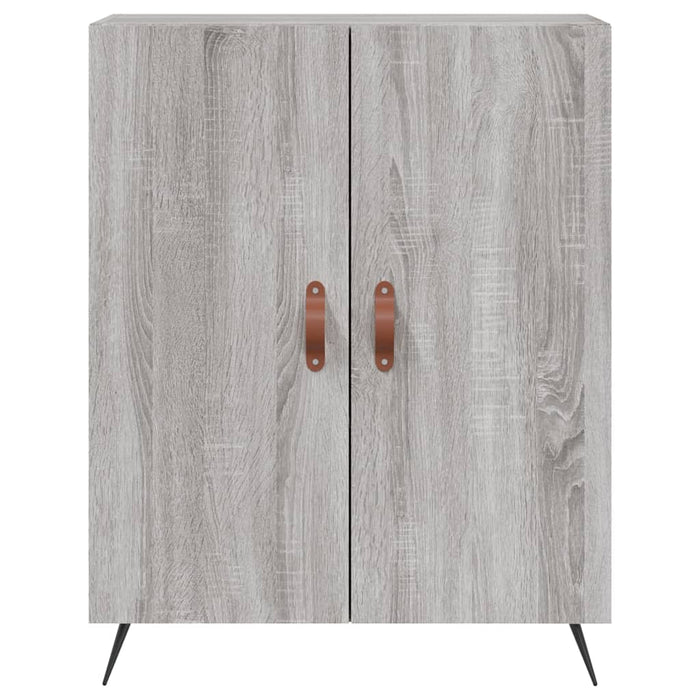 Credenza Grigio Sonoma 69,5x34x180 cm in Legno Multistrato 3199535