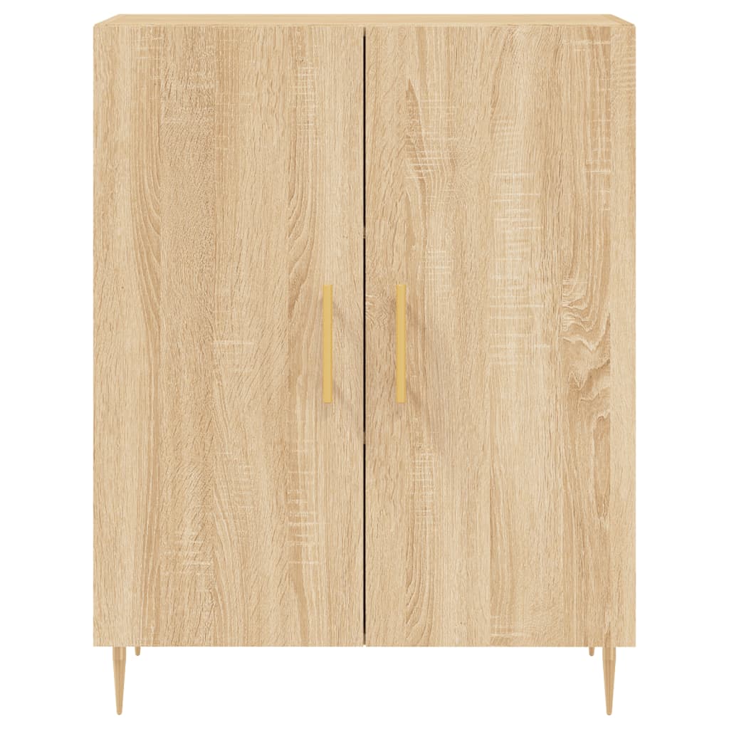 vidaXL Credenza Rovere Sonoma 69,5x34x180 cm in Legno Multistrato