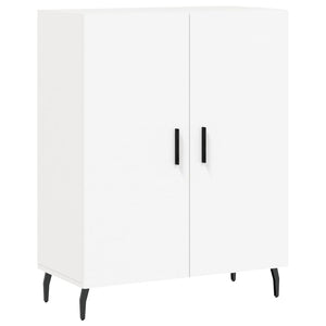 Credenza cassettiera mobile contenitore organizer cucina soggiorno salotto alto 695 x 34 x 180 cm legno ingegnerizzato bianco 02_0032594