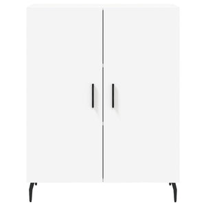 vidaXL Credenza Bianca 69,5x34x180 cm in Legno Multistrato