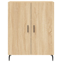 Credenza-Buffet-Armadio da cucina Rovere Sonoma 69,5x34x180 cm in Legno Multistrato 810616