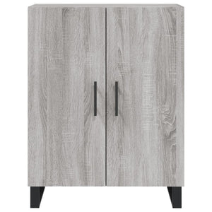 Credenza Grigio Sonoma 69,5x34x180 cm in Legno Multistrato
