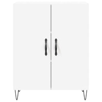 Credenza Bianca 69,5x34x180 cm in Legno Multistrato 3199585